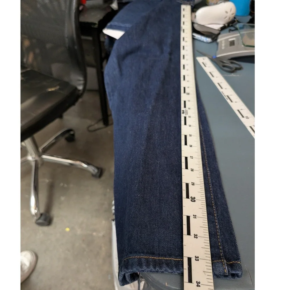 Y2K Levi's 501 Original Fit Jeans Mens 38x34(36x33.5) Straight Leg Denim